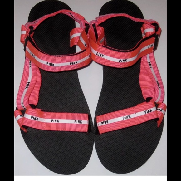 victoria secret pink sandals